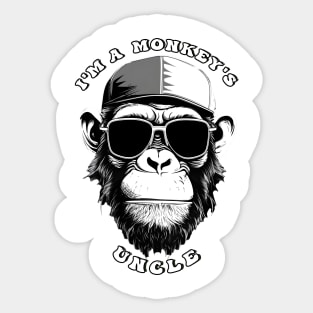 The Proud Monkey Uncle Sticker